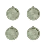 4pcs Car Coasters For Opel Corsa-C Corsa-D Corsa-E Corsa-F, Cup Holder Slot Pad Multi function Cups Mat Insulation Non-Slip Water Proof General Accessories,B-Green