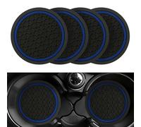 4PCS Car Cup Holder Coasters,2.75 Inch Anti-Slip Car Coasters