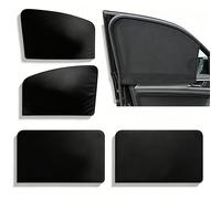 4PCS car curtains, magnetic car window shades, car blackout window covers. Fits most car models, protects privacy, serves as sleep blackout shade and heat insulation window cover, 2 Front & 2 Rear