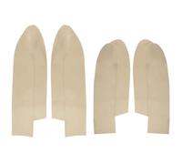 4Pcs Car Door Armrest Cover for CRV 2007 2008 2009 2010 2011 (RHD), Inner Door Handle Panel Armrest Cover Protective Trim Styling Accessories,D/Beige