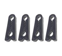 4Pcs Car Door Buffer Silicone Shock Absorbing Pads for Locks Scratches Reduce Noise Car Buffer Pad