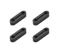 4Pcs Car Door Buffer Silicone Shock Absorbing Pads for Locks Scratches Reduce Noise Car Sound Deadener Damper Buffer