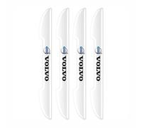 4Pcs Car Door Edge Protectors For VOLVO XC70 2007-2023 2024 2025, Anti-Scratch Car Door Protection Strip, Front and Rear Bumper Guard Buffer Trim Against Scratches Bumps Scrape,B