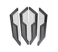 4pcs Car Door for edge Protector Strips Carbon Fiber Reflective Multi Color | Robust carbon fiber material for scratch protection Easy DIY installation Fits any vehicle Available in five colors