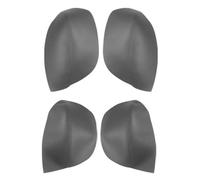 4pcs Car Door Handle Armrest Panel Cover for Civic 9th Gen 2012 2013 2014 2015(RHD), Microfiber Leather Interior Door Panel Trim Interior Accessories,A/Black-A/4pcs~Armrest