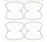 4PCS Car Door Handle Cup Scratch Protector for Land Rover Defender 90/110/130 Waterproof Anti-Scratches Car Door Cup Protector Transparent