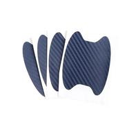 4PCS Car Door Handle Protective Film, Clear Anti-Scratch Vinyl Cover Guard for Exterior Handle Edge & Bowl, Invisible Paint Protection Sticker, Universal Fit for Most Vehicles(Blue,Small)