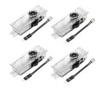 4PCS Car Door LED Logo Light, HD LED Puddle Lights Car Door Courtesy Shadow Projector Welcome Light for Mini Cooper 2008-2014 R55 R56 R57 R58 R59 R60 R61, 2015-2024 F54 F55 F56 F57