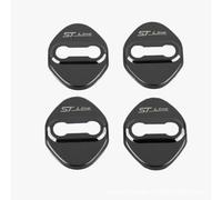 4PCS Car Door Lock Cover Guard Protector compatible with for Ford Focus mk2 mk3 Fiesta Ranger Mondeo S-MAX Kuga Mustang,A
