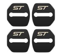 4PCS Car Door Lock Cover Guard Protector compatible with for Ford ST Fiesta Focus Edition Car KUGA Mondeo Ecosport,B