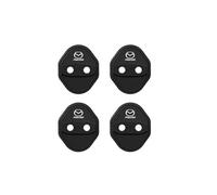4pcs Car Door Lock Protectors for Dacia Dokker Jogger Sandero Duster Logan Lodgy, Silicone Foldable Anti-Rattle Noise Reduction Protectors Shock Absorption Silent Guards