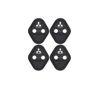 4pcs Car Door Lock Protectors for Mitsubishi Eclipse Cross, Silicone Foldable Anti-Rattle Noise Reduction Protectors Shock Absorption Silent Guards