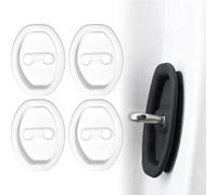 4pcs Car Door Lock Protectors, for VW Scirocco Ⅲ Coupe 2008 2009 2010 Guard Latch Cap Noise Reduction Anti-Corrosion Automotive Interior Accessories Easy to Install,B