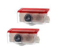 4Pcs Car Door Projector Lights, HD LED Original Logo Light, Car Welcome LED Logo, Door Projector Lights for MerIceIdeIs BenIz A/B/C/E/M/ML/G/GL/GLA/GLE/GLS Series