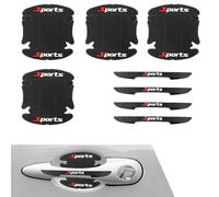 4PCS Car Door Protector, Sports Car Door Handle Scratch Protector, Door Handle Bowl Sticker, Doors Handle Protection Accessories, Universal for Most Car, SUV, Truck