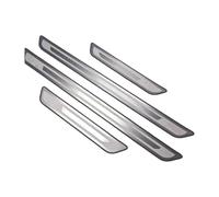 4pcs Car Door Sill Protector for Lincoln Continental 2017-2020 D544 Door Entry Guard Scuff Plate utomotive Threshold Cover Trim Anti-Scratch Step