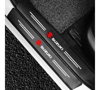 4PCS Car Door Sill Protector for Suzuki Wagon R 1997-2008, Carbon Fiber Threshold Protection Sticker,Welcome Pedal Decor Accessories -Auto Styling Accessories