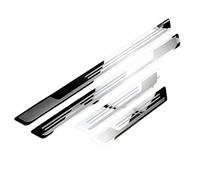 4pcs Car Door Sill Protector for VW Amarok Ameo Arteon Atlas Beetle Caravelle Multivan Sharan Transporter,Non-Slip Anti Scratch Scuff Guard Threshold Cover Pedal Sticker Trim Styling