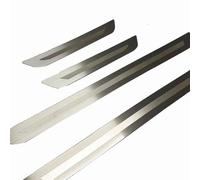 4pcs Car Door Sill Protector Strips For Mitsubishi Outlander Samurai 2013-2022, Threshold Protective Film Kick Plate Cover Sticker Bumper Protection Accessories,Silver
