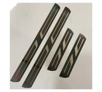 4Pcs Car Door Sill Protector Strips For Opel Vauxhall Mokka B A/Mokka-e B A 2013-2027, Threshold Welcome Pedal Cover Anti Kick Scratch Protection Styling Accessories,B
