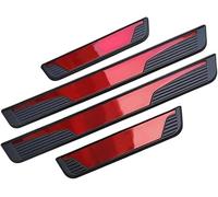 4Pcs Car Door Sill Protector Strips for Renault Clio 2 3 4 5 Sport RS Line 2020-2021,Anti-Scratch Threshold Cover with Stylish Finish,Kick Plate Guard,Auto Decoration Styling Accessories