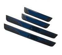 4Pcs Car Door Sill Protector Strips For Volvo Coupe XC90 V60 V90 Sie V50 V70 C40 XC40 S80 C30 C70, Threshold Welcome Pedal Cover Anti Kick Scratch Protection Styling Accessories,D/Blue