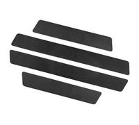 4pcs Car Door Sill Protector Strips for Volvo XC60 XC90 XC40 XC70 S60L C30 S80 S90 V50 V60, Car Kick Plates Carbon Fiber Anti Scratch Threshold Protective Film,H/Black