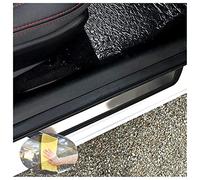 4Pcs Car Door Sill Stainless Steel Kick Plates for VW T-Roc 2017-2021 Protector Non-slip Scuff Guard Anti-scratch Threshold Pedal Sticker Auto Accessories Decoration