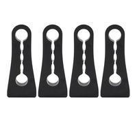 4Pcs Car Door Soundproofing Damper, Soundproofing Quiet Buffer, Car Part Damping Protector Cushion, Vehicles Multifunctional Sound Buffer, Cars Accessory for Daily Life
