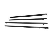 4Pcs Car Door Window Glass Rubber Weatherstrips Waterproof Sealing Strip for Fit 2009-2014 Replacement Accessories