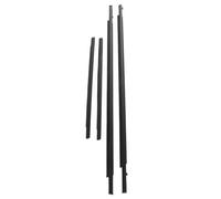 4pcs Car Door Window Moulding Trim 6816235073 Front Rear Weatherstrip Replacement for FJ for Cruiser 2007-2014