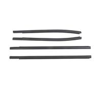 4pcs Car Door Window Weatherstrip for Ranger Px2 Px3 for Wildtrak XLT XL Ab3z2625554f Sealing Strip Moulding Trim Door Weatherstrip Seal