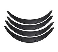 4pcs Car Flares Universal Car Wheel Mudguards Set Car Tires Flares Car SUV Mudguards Flares Arches Wheel Eyebrow Protector Protects From Mud and Impacts