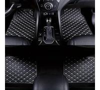 4pcs Car Floor Mats Fits for Kia Soul I 2009-2014, Leather Foot Carpets Waterproof All-weather Floor Liners Luxury Interior Mats for the Vehicle,A