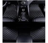 4Pcs Car Floor Mats for Audi A4 Avant 2010 2011 2012 2013 2014,Easy to Clean Leather Waterproof Non Slip Luxury All Weather Carpet Liner Interior Accessories,A/Black Black Line