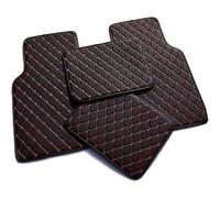 4Pcs Car Floor Mats, for Ford Focus MK2 MK3 MK4 Car NonSlip Waterproof Carpet Front Rear Row Floor Liners Carpet Car Anti-fouling Floor Mats Easy to Clean,C
