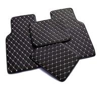 4Pcs Car Floor Mats, for Nissan Qashqai J10 2007-2012 2014 Car NonSlip Waterproof Carpet Front Rear Row Floor Liners Carpet Car Anti-fouling Floor Mats Easy to Clean,A