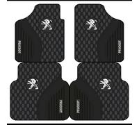 4pcs Car Floor Mats for Peugeot 308SW (5seats) 2009-2016, Anti-Slip Backing, All Weather Front Rear Row Floor Liners