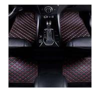 4pcs Car Floor Mats, for Seat Ateca 2016-2024 All Weather Front Rear Row Auto Carpet Anti-Slip Waterproof Floor Mat Easy Installation and Cleaning,C