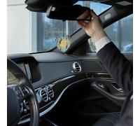 4PCS Car Fresheners Hanging Lavender Air Fragrance Catch Dream Net Car Aromatherapy Tablets Rearview Mirror Pendant Auto Fresheners Long Lasting Fragrance Scented Card