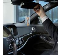 4PCS Car Fresheners Hanging Lavender Air Fragrance Cute Giraffe Flowers Car Aromatherapy Tablets Rearview Mirror Pendant Auto Fresheners Long Lasting Fragrance Scented Card