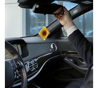 4PCS Car Fresheners Hanging Lavender Air Fragrance Sunflower Isolated Car Aromatherapy Tablets Rearview Mirror Pendant Auto Fresheners Long Lasting Fragrance Scented Card