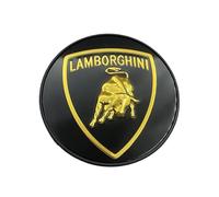 4pcs Car Hub Caps, for Lamborghini Urus Aventador Gallardo 60mm Auto Wheel Center Cover Sunscreen Waterproof DustProof Styling Accessories