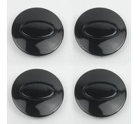 4pcs Car Hub Caps for Land Rover Discovery Sport 2014-2019, Wheel Centre Hub Cap Snap-On Rim Protector Waterproof Center Cover Decoration Accessories,normal-Black-