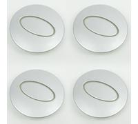 4pcs Car Hub Caps for Land Rover Range Rover Sport 2009-2013, Wheel Centre Hub Cap Snap-On Rim Protector Waterproof Center Cover Decoration Accessories,normal-Silver-