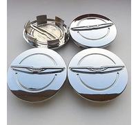 HOMINY 4pcs Car Hub Caps Wheel Center Cover, for Chrysler 300C 64mm Centre Hub Caps Styling Accessories