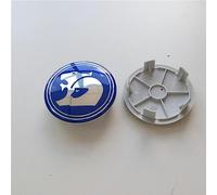 4pcs Car Hub Centre Caps, DustProof Rims Badge Wheel Center Caps, Waterproof Hubcaps, Exterior Decoration Accessories, For Holden HSV, 63mm,Blue