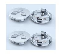 4Pcs Car Hub Centre Caps, for Mitsubishi Outlander LS 2006-2012 60mm Waterproof Dust Proof Wheel Center Hub Caps Protect Decoration Accessories Replacement,B