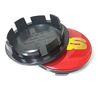 4Pcs Car Hub Centre Caps Wheel Centre Covers, for BBS 56MM 60MM 65MM 68MM Decoration Accessories,65mm-red-gold