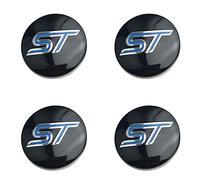 4Pcs Car Hub Centre Caps Wheel Centre Covers, for Ford ST Fiesta EcoSport Explorer Escort Kuga Focus 1 2 3 mk2 mk3 mk4 mk5 mk7 54mm 56mm 60mm Decoration Accessories,56MM-Blue